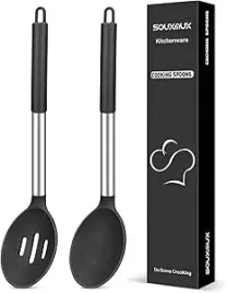 2szt-przybory-kuchenne-silikonowe-akcesoria-lyzki-czarne-stal-silikon