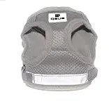 qaus-regulowane-szelki-dla-szczeniaka-szare-rozmiar-s