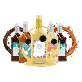 5x-butelki-na-likier-wielkanocny-prezent-butelka-fala-500ml-zdobiona-5szt