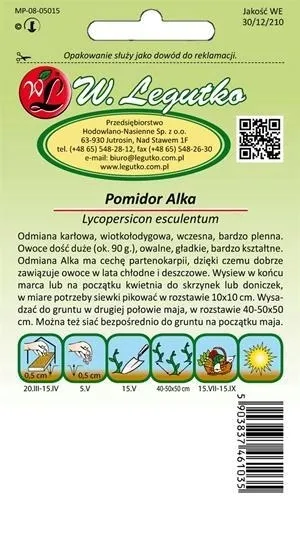 legutko-pomidor-alka-05g-rodzaj-rosliny-pomidory