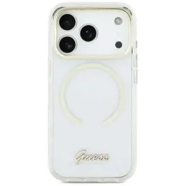 etui-guess-iml-script-metal-magsafe-do-iphone-17-przezroczysty