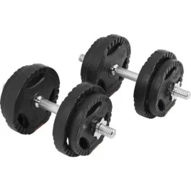 hantle-powlekane-gumowane-regulowane-gorilla-sports-2x-10-kg-1655