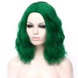 peruka-poldluga-syntetyczna-zielona-falista-bob-cosplay-halloween-impreza