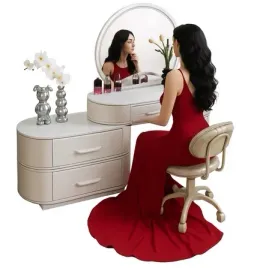 toaletka-kosmetyczna-lustro-led-oswietlenie-hoker-szara-makijaz-wizaz-dom