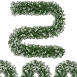 swiateczna-girlanda-choinkowa-sztuczna-sniezona-lancuch-zielona-gesta-270cm