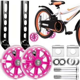 kolka-boczne-rowerowe-podporowe-pomocnicze-treningowe-12-20-led-rozowe
