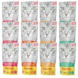josera-pate-12-x-85g-pasztet-mix-smakow-bezzbozowa