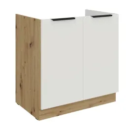 szafka-kuchenna-pod-zlew-80-modulo-bialy-afm-dab-artisan-2-drzwi-stojaca
