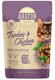 araton-cat-adult-sterilised-turkey-chicken-85g