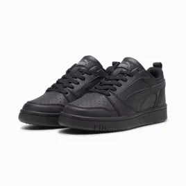 puma-buty-sportowe-czarne-mlodziezowe-wiazane-rebound-v6-393833-06-r-355