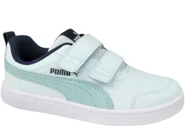 puma-courtflex-371543-31-buty-dzieciece-trampki-tenisowki-zielone-na-rzepy