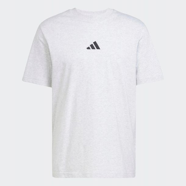 Adidas Koszulka Sportowa Męska Bawełniana Jasno Szara JF1100 r. 3XL