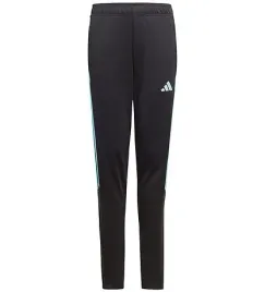 adidas-spodnie-poliestrowe-czarne-z-niebieskimi-paskami-il9557-152