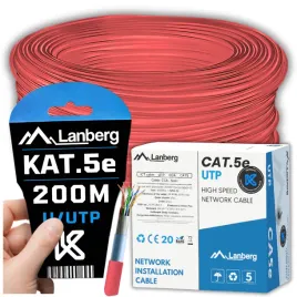 kabel-sieciowy-skretka-przewod-lan-rj45-utp-kat-5e-cat-5e-200m-siec-lanberg