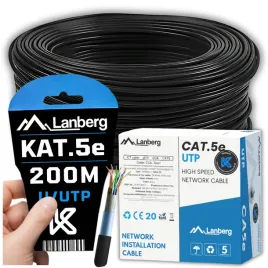 kabel-sieciowy-skretka-przewod-lan-rj45-utp-kat-5e-cat-5e-200m-siec-lanberg