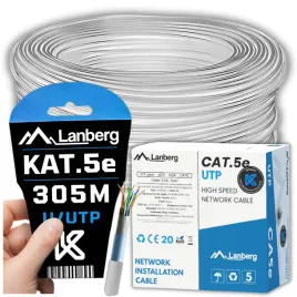 kabel-sieciowy-skretka-przewod-lan-rj45-utp-kat-5e-cat-5e-305m-siec-lanberg
