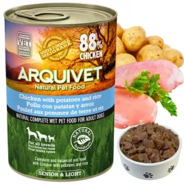 mokra-karma-dla-psa-starszego-z-kurczakiem-arquivet-senior-and-light-400-g