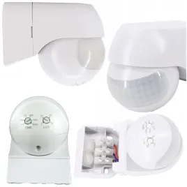 czujnik-ruchu-pir-podczerwien-sensor-zasieg-max-12m-bialy-regulowany