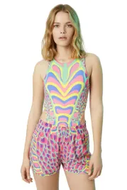 body-damski-desigual-by-maria-escole-neonowe-mocno-wyciete