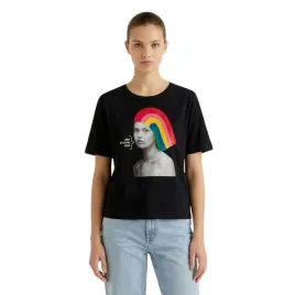 koszulka-damska-united-colors-of-benetton-czarny-z-nadrukiem