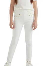 spodnie-dziewczece-desigual-tartaleta-biale-dopasowane