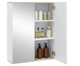 szafka-lazienkowa-wiszaca-z-lustrem-biala-jasny-dab-60-cm