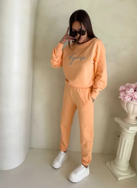 bluza-byme-logo-morelowa-rozmiar-s