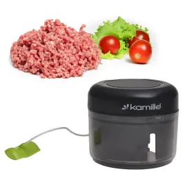 Zdjęcie produktu RĘCZNY SIEKACZ KRAJACZ DO WARZYW OWOCÓW ROZDRABNIACZ SZATKOWNICA KAMILLE