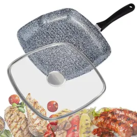 patelnia-grillowa-granitowa-28cm-pokrywka-indukcja