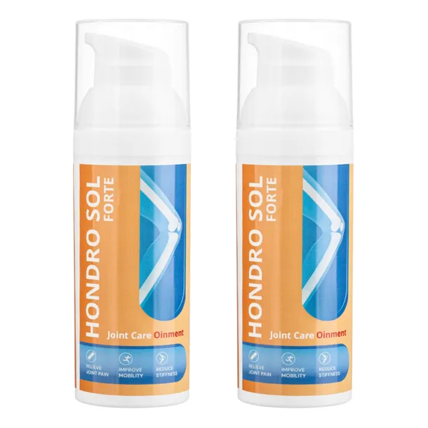 2x Hondro Sol – Silna maść na ból kości, stawów i mięśni 50ml