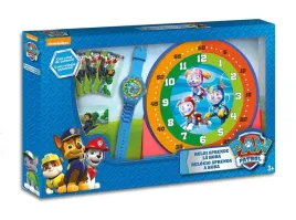 zestaw-do-nauki-o-czasie-euroswan-z-zegarkiem-i-kartami-psi-patrol