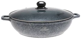 garnek-niski-plaski-marmurowy-28cm-wok-indukcja-gaz-33l-7069