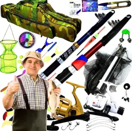 zestaw-wedkarski-dla-poczatkujacych-kolowrotek-wedka-akcesoria-wedkarskie