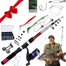 zestaw-wedkarski-dla-poczatkujacych-wedka-spiningowa-splawikowa-przynety