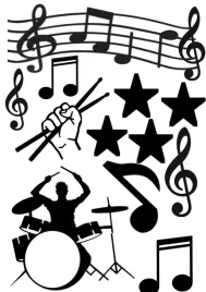 wydrukmoplatek-cukrowy-na-tort-muzyka-nuty-napis-gratis