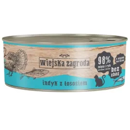 karma-mokra-dla-kota-indyk-z-lososiem-85g-wiejska-zagroda-bez-zboz-i-cukru