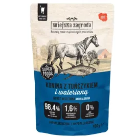 karma-mokra-dla-kota-konina-z-tunczykiem-i-waleriana-100g-wiejska-zagroda