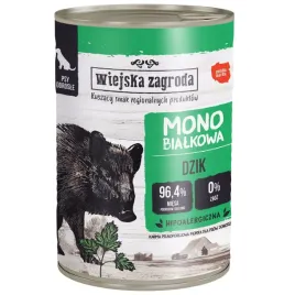 mokra-karma-dla-psa-dzik-400g-monobialkowa-wiejska-zagroda-hipoalergiczna