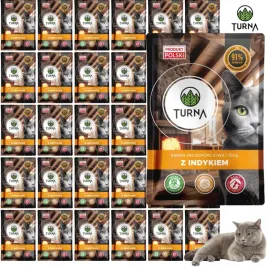 karma-mokra-dla-kota-z-indykiem-turna-cats-100g-saszetka-bez-zboz-naturalna