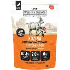 mokra-karma-dla-psa-wiejska-zagroda-monobialkowa-kozina-500g-hipoalergiczna