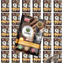 karma-mokra-dla-kota-turna-cats-z-kurczakiem-30-x-100g-bez-zboz-91percent-miesa