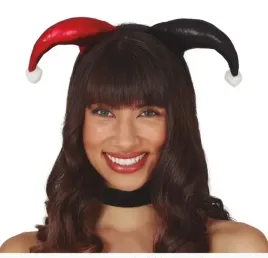 opaska-harlequin-czarno-czerwona-halloween-karnawal-akcesoria