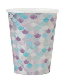 kubeczki-papierowe-mala-syrenka-luski-opalizujace-270-ml-10-szt-urodziny