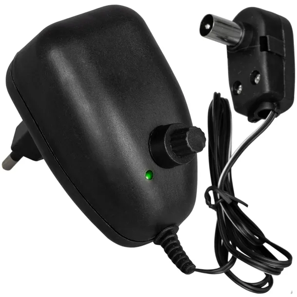 ZASILACZ ANTENOWY TV DVB-T2 12V REGULOWANY HD 4K