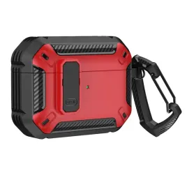 armour-airpods-case-with-hook-etui-do-airpods-4-red