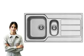 zlewozmywak-poltorakomorowy-pyramis-athena-extra-100x50-15-stal-inox