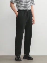 spodnie-meskie-bawelniane-proste-czarne-casual-shein-l