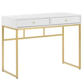 biurko-konsola-2-szuflady-bialo-zlota-daphne-lumarko