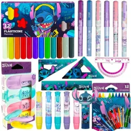 wyprawka-stitch-szkolna-plastelina-kredki-klej-gumki-dlugopisy-44el-stich
