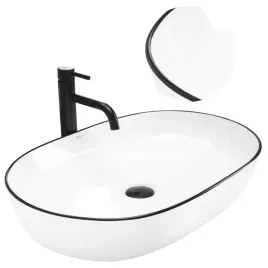 umywalka-nablatowa-ceramiczna-owalna-cleo-61cm-biala-polysk-rant-czarny-rea